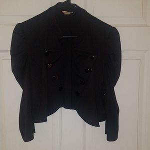 cropped blazer - fashion to figure